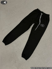 Load image into Gallery viewer, TWO TONE JOGGERS - BLACK/WHITE