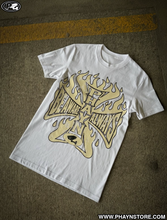 Load image into Gallery viewer, IRON FLAME T-SHIRT - WHITE