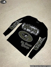 Load image into Gallery viewer, FLAME LONGSLEEVE – BLACK/OLIVE