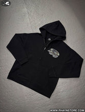 Load image into Gallery viewer, ZIP HOODIE – BLACK/CAMO