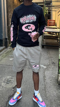 Load image into Gallery viewer, FLAME LONGSLEEVE – BLACK/PINK