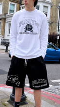 Load image into Gallery viewer, ROSE LONGSLEEVE – WHITE/BLACK