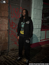 Load image into Gallery viewer, ZIP HOODIE – BLACK/CAMO