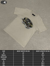 Load image into Gallery viewer, CAMO FLAME T-SHIRT - BEIGE