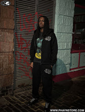 Load image into Gallery viewer, ZIP HOODIE – BLACK/CAMO