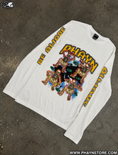 Load image into Gallery viewer, SKULL LONGSLEEVE T (WHITE)