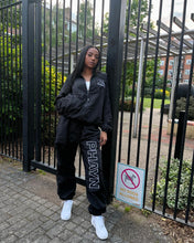 Load image into Gallery viewer, TRACK BOTTOMS (BLACK)