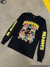 Load image into Gallery viewer, SKULL LONGSLEEVE T (BLACK)