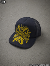 Load image into Gallery viewer, IRON FLAME TRUCKER CAP (NAVY)