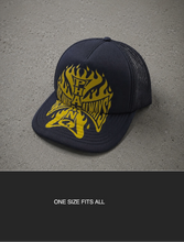 Load image into Gallery viewer, IRON FLAME TRUCKER CAP (NAVY)