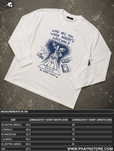 Load image into Gallery viewer, "WHO ARE YOU?" LONGSLEEVE – WHITE/BLUE