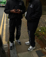 Load image into Gallery viewer, TRACK BOTTOMS (BLACK)