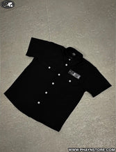 Load image into Gallery viewer, BUTTONED SHIRT- BLACK
