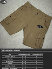 Load image into Gallery viewer, CARGO SHORTS - SAFARI