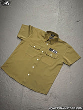 Load image into Gallery viewer, BUTTONED SHIRT- SAFARI