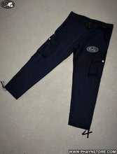 Load image into Gallery viewer, CARGO TROUSERS - NAVY