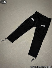Load image into Gallery viewer, CARGO TROUSERS - BLACK