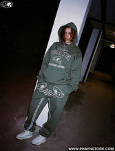 Load image into Gallery viewer, CAMERA HOODIE - OLIVE GREEN