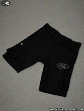 Load image into Gallery viewer, CARGO SHORTS - BLACK