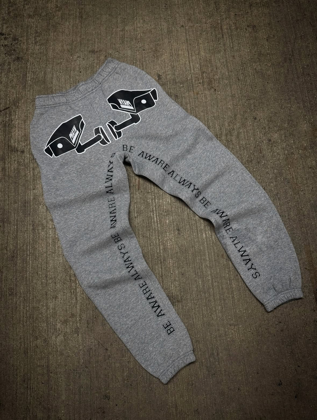 CAMERA JOGGERS - ATHLETIC GREY