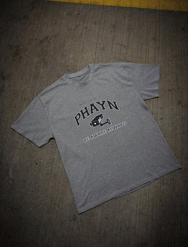 CAMERA T-SHIRT - ATHLETIC GREY