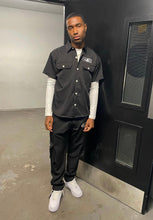 Load image into Gallery viewer, BUTTONED SHIRT- BLACK