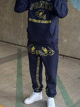 Load image into Gallery viewer, CAMERA JOGGERS - NAVY &amp; YELLOW