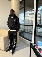 Load image into Gallery viewer, SCUBA ZIP HOODIE (BLACK)