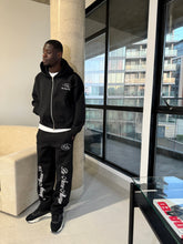 Load image into Gallery viewer, SCUBA ZIP HOODIE (BLACK)