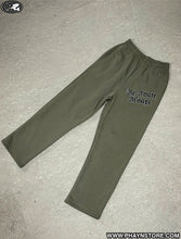 Load image into Gallery viewer, CUFFLESS JOGGERS –OLIVE/GREEN